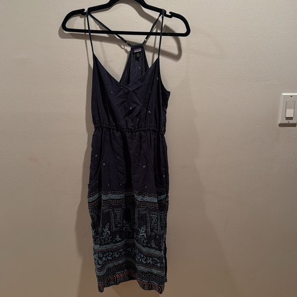 Patagonia Lost Wildflower Dress Navy XS - Picture 3 of 8